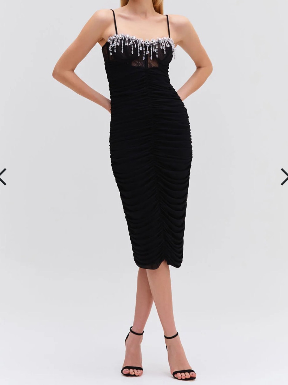 Runway PatBo Corset Midi Dress